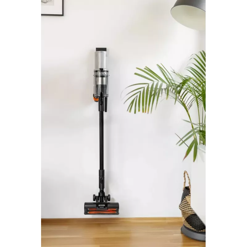 Gorenje SVC259400NES aspirador de escoba 2 en 1 de batería en seco microfiltro sin bolsa 0,6 l 200 W plateado