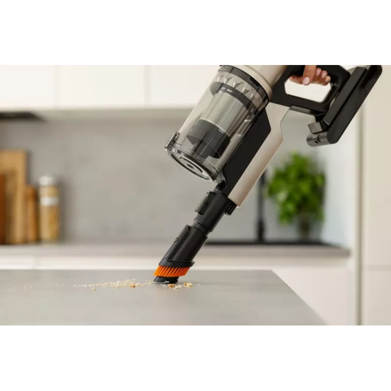 Gorenje SVC259441NFGO aspirador de escoba 2 en 1 de batería en seco HEPA sin bolsa 0,6 l 350 W dorado