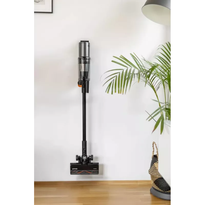 Gorenje SVC296449NMBL aspirador de escoba 2 en 1 de batería en seco HEPA sin bolsa 0,6 l 550 W antracita