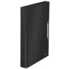 Leitz carpeta de concierto ampliable PP, A4, polipropileno (PP), negro, 250 hojas, 80 g/m², 6 compartimentos