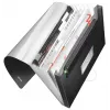 Leitz carpeta de concierto ampliable PP, A4, polipropileno (PP), negro, 250 hojas, 80 g/m², 6 compartimentos