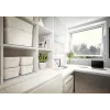Esselte 5258-10-01 bandeja de almacenamiento rectangular acrilonitrilo butadieno estireno (ABS) gris, blanco