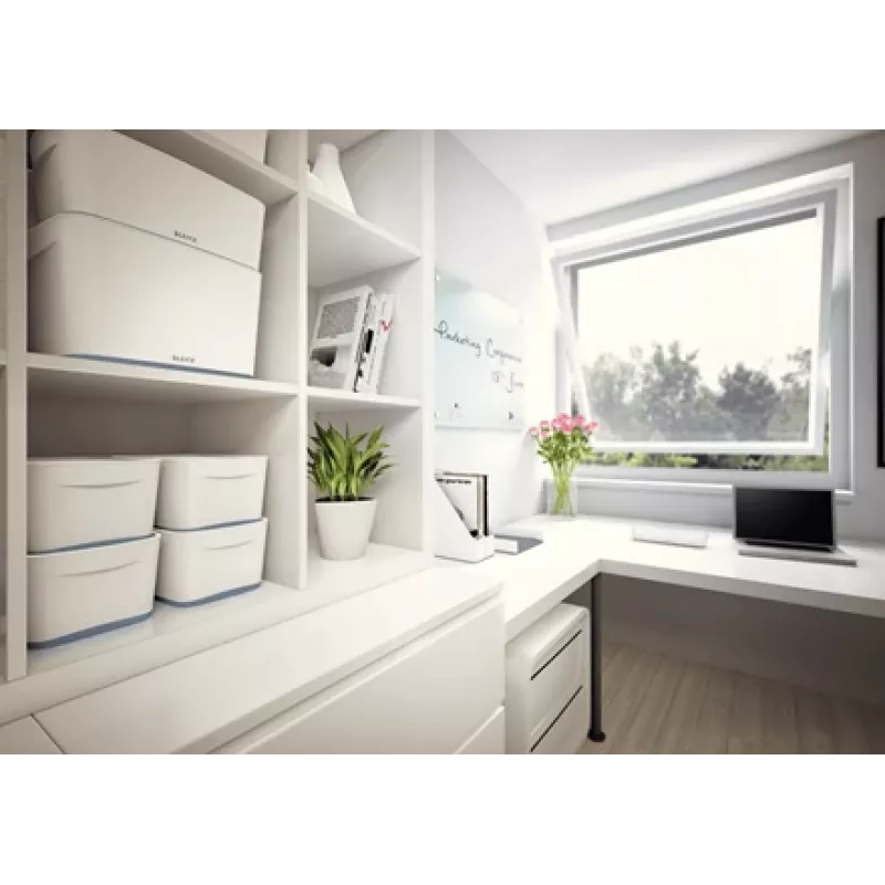 Esselte 5258-10-01 bandeja de almacenamiento rectangular acrilonitrilo butadieno estireno (ABS) gris, blanco
