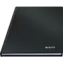 Leitz cuaderno Solid tapa dura A5 rayado 90 g 80 hojas, monocromático, negro, A5, 80 hojas, brillante, 80 g/m²