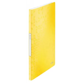 Leitz funda de presentación WOW PP 20 fundas, amarillo, policloruro de vinilo (PVC), 20 fundas, A4, 231 mm, 13 mm