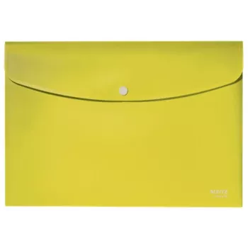 Leitz carpeta de documentos Recycle, carpeta con fundas, A4, polipropileno (PP), amarillo, horizontal, 60 hojas