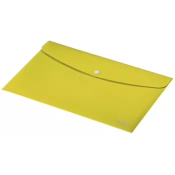 Leitz carpeta de documentos Recycle, carpeta con fundas, A4, polipropileno (PP), amarillo, horizontal, 60 hojas