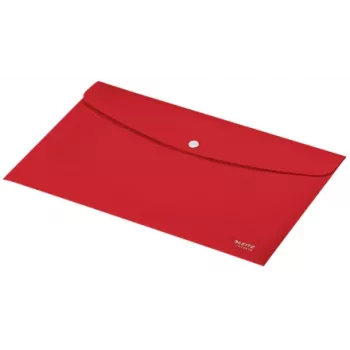 Leitz carpeta de documentos Recycle, carpeta de solapa, A4, polipropileno (PP), rojo, horizontal, 60 hojas