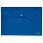 Leitz carpeta de documentos Recycle, carpeta de solapa, A4, polipropileno (PP), azul, horizontal, 60 hojas