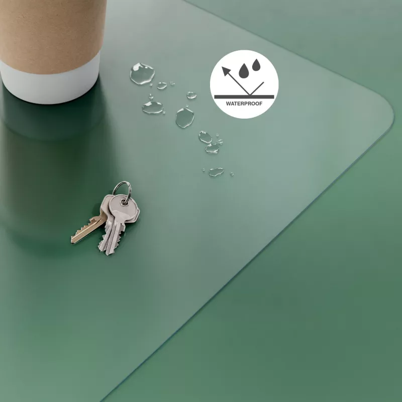 Leitz alfombrilla de escritorio grande transparente, transparente, policloruro de vinilo (PVC), 360 mm, 700 mm, 1 mm, 300 g