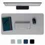 Leitz alfombrilla de escritorio grande, gris, policloruro de vinilo (PVC), 400 mm, 800 mm, 2 mm, 350 g