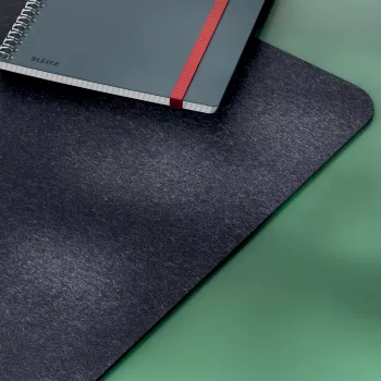 Leitz alfombrilla de escritorio grande de fieltro, gris oscuro, fieltro, 360 mm, 700 mm, 3 mm, 400 g