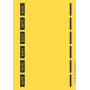 Leitz 16862015 etiquetas autoadhesivas rectangulares amarillas 150 uds.