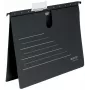Leitz Alpha® carpeta colgante de cartón Recycle, A4, negro, cartón, 348 mm, 2 mm, 270 mm