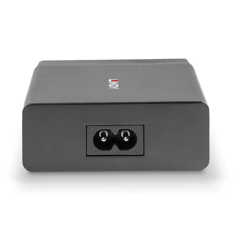 Cargador inteligente Lindy 4 puertos USB Type C y A con Power Delivery, 72W