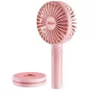 Ventilador de mano Unold Breezy 86614, rosa