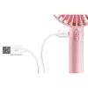 Ventilador de mano Unold Breezy 86614, rosa