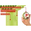 Ventilador de mano Unold Breezy II verde 10 cm