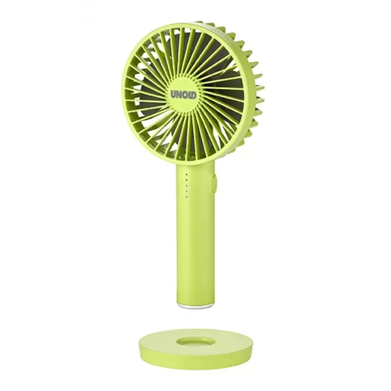 Ventilador de mano Unold Breezy II verde 10 cm