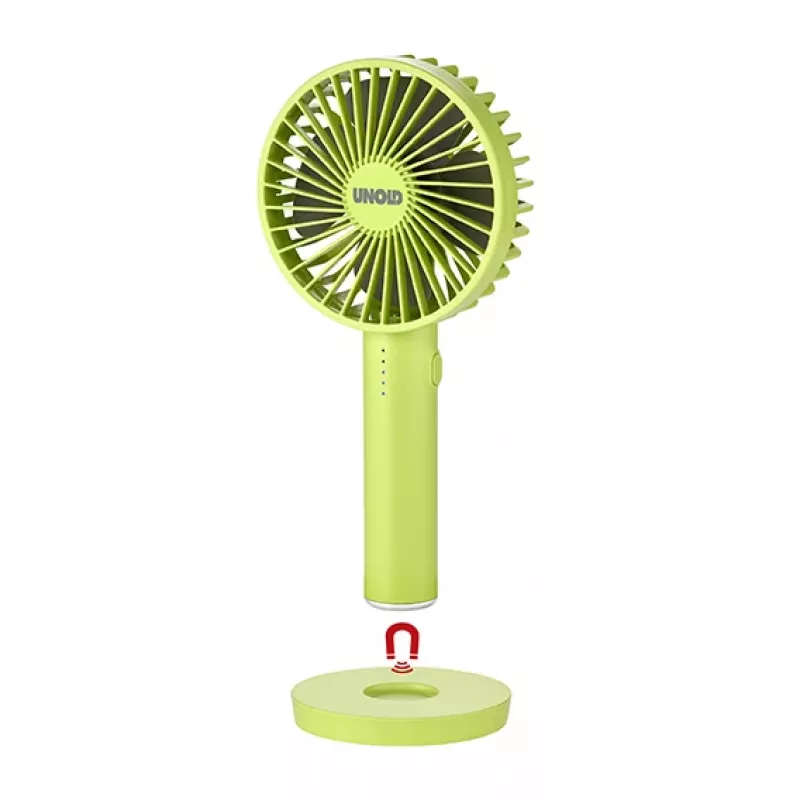Ventilador de mano Unold Breezy II verde 10 cm