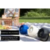 Ventilador personal compacto Unold Breezy Bowl 86670, crema