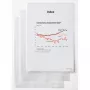 Carpeta de documentos Rexel - estándar, A4, PVC, transparente, 229 mm, 318 mm, 20 mm