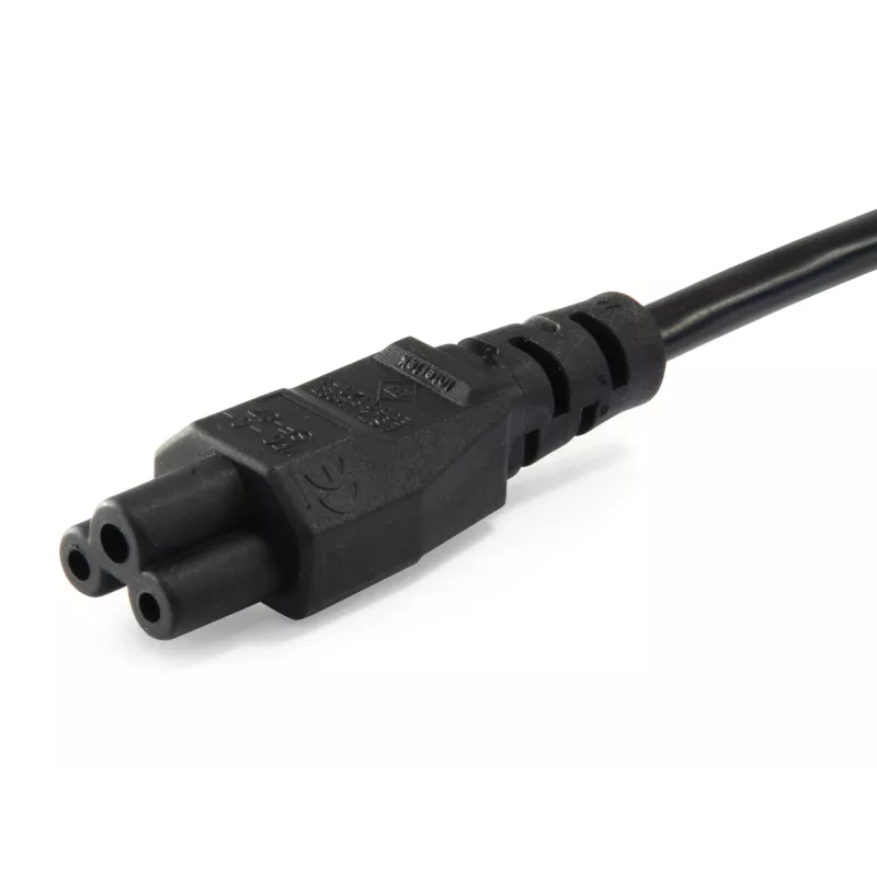 Cable de alimentación de alta calidad Equip, C5 a Schuko, 3,0m, 3 m, conector hembra C5, CEE7/7, H05VV-F3G, 250 V, 2,5 A