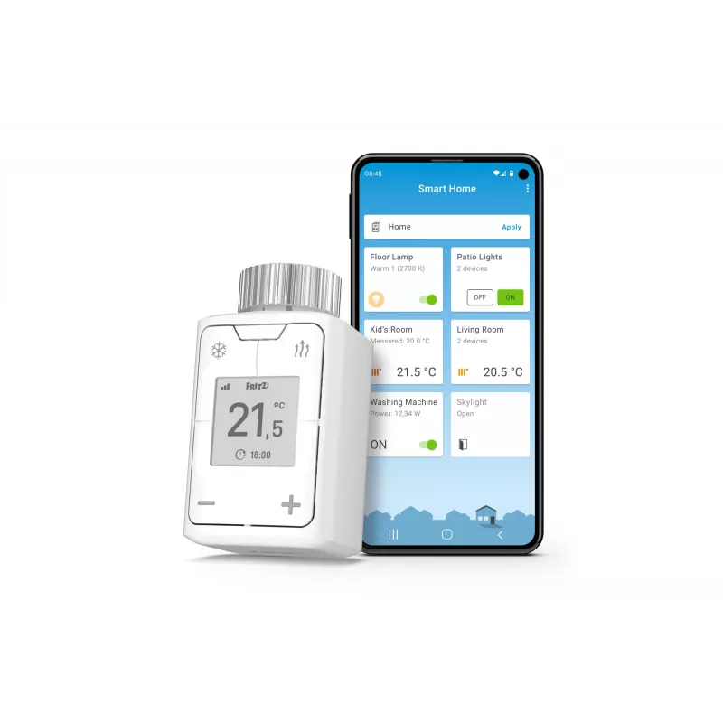 DECT 302 International, blanco, teclas, 0 - 50 °C, M30 x 1,5 mm, 40 m, °C