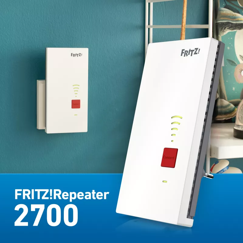 FRITZ!Mesh Set 2700, pack de 3 (3x FRITZ!Repeater 2700), Wi-Fi 7 Dual-Band