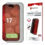 Protector de pantalla con filtro de privacidad Displex (10H) para Apple iPhone 17 — cristal templado, filtro de privacidad, resistente a arañazos, resistente a golpes