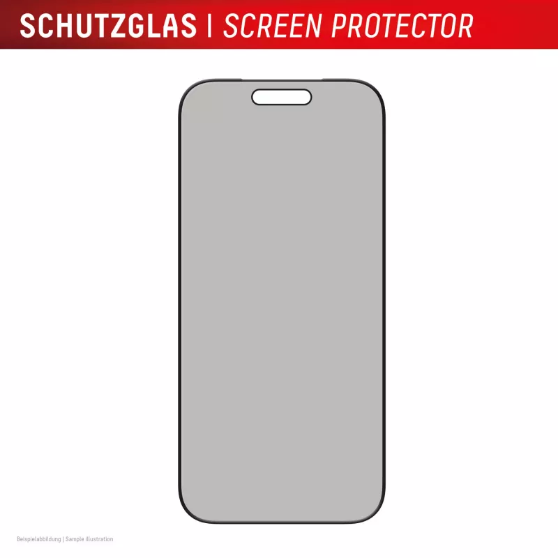 Protector de pantalla con filtro de privacidad Displex (10H) para Apple iPhone 17 Pro, filtro de privacidad