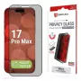 Protector de pantalla de cristal templado con filtro de privacidad e.v.i. Displex (10H) para Apple iPhone 17 Pro Max, filtro de privacidad