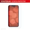 Protector de pantalla y funda e.v.i. Displex para Apple iPhone 16e/17e, cristal templado, transparente, resistente a arañazos