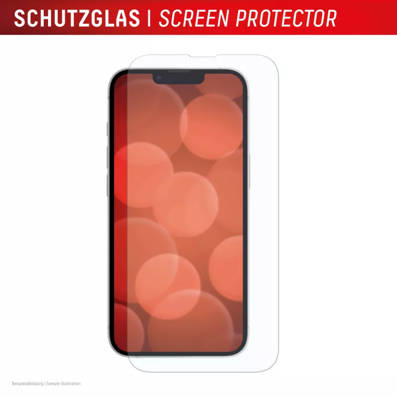 Protector de pantalla y funda e.v.i. Displex para Apple iPhone 16e/17e, cristal templado, transparente, resistente a arañazos