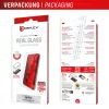 Protector de pantalla de cristal templado Displex (10H) e.v.i. para Apple iPhone 16e/17e — resistente a arañazos, suciedad e impactos, transparente