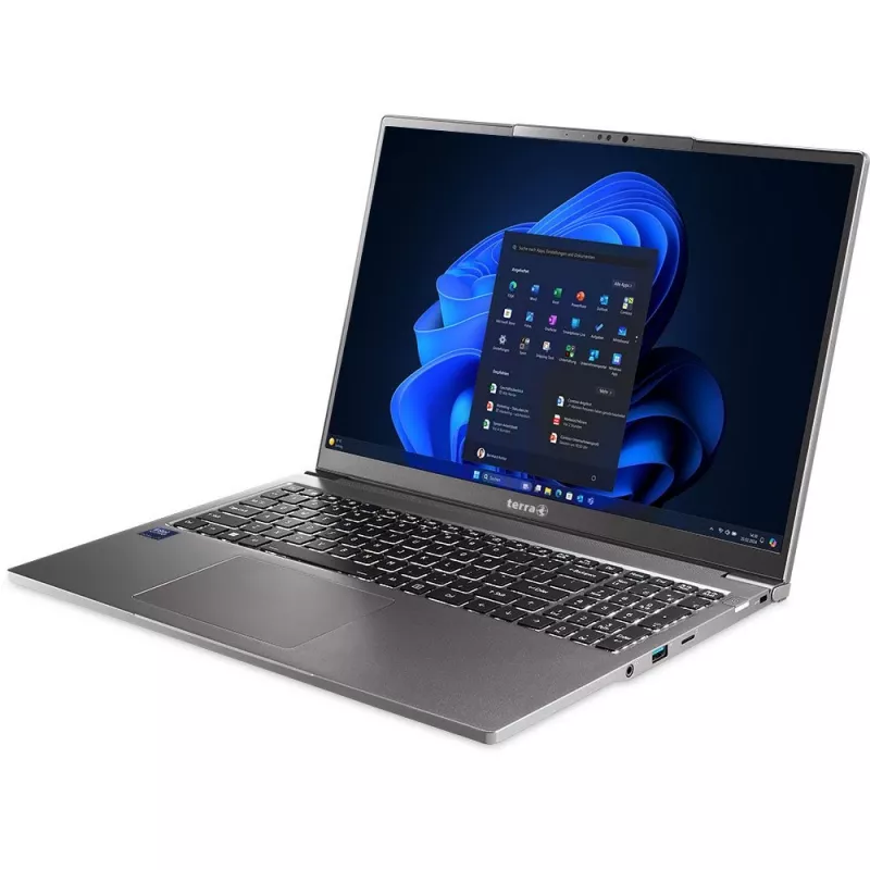 TERRA MOBILE 1671 Portátil Intel Core Ultra 5 125U 40,6 cm (16 inch) WQXGA 16 GB DDR5-SDRAM 500 GB SSD Wi-Fi 6E (802.11ax) Windows 11 Pro Gris
