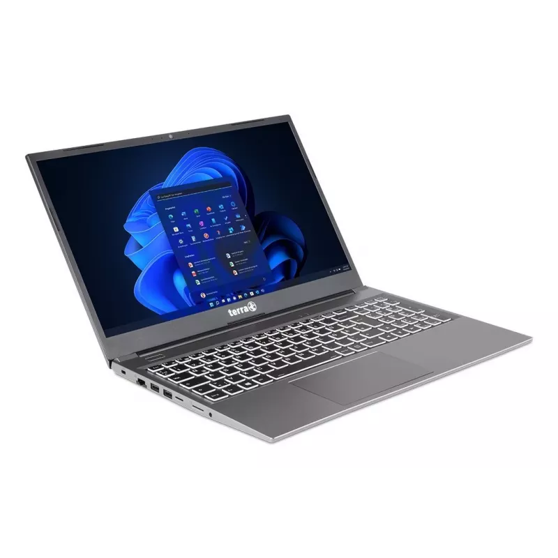 TERRA MOBILE 1500P Portátil AMD Ryzen™ 5 7430U 39,6 cm (15,6 inch) Full HD 16 GB DDR4-SDRAM 500 GB SSD Wi-Fi 6E (802.11ax) Windows 11 Pro Neerlandés, Inglés US Plata