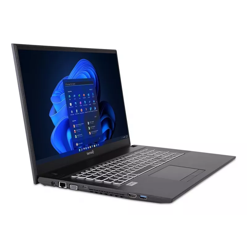 TERRA 1716R Portátil Intel® Core™ i3 i3-1315U 43,9 cm (17,3 inch) Full HD 8 GB DDR4-SDRAM 500 GB SSD Wi-Fi 6 (802.11ax) Windows 11 Home Gris