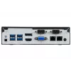 Shuttle XPC sistema slim DL3000EP, Intel N100, Win10 IoT, 8 GB RAM, 128 GB SSD M.2 (NVMe), 2x LAN (2x 2,5 Gbit), 2x COM, 1x HDMI, 1x DP, 1x VGA, sin ventilador, funcionamiento continuo 24/7