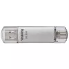 Memoria USB Hama C-Laeta 64 GB USB Type-A / USB Type-C 3.2 Gen 1 (3.1 Gen 1) Plata