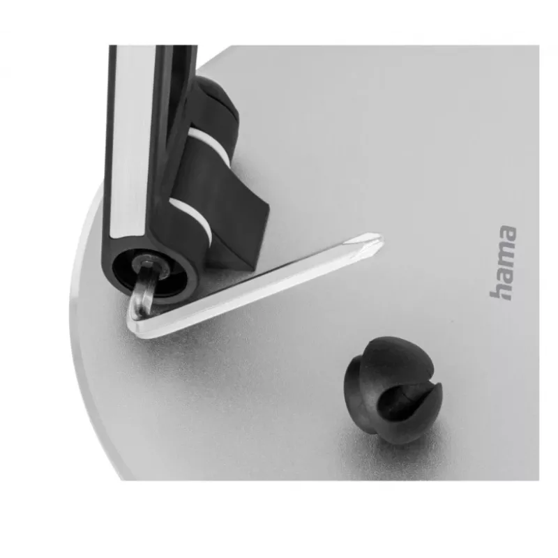 Soporte Hama 00125123 Soporte pasivo Tableta/UMPC Negro, Plata