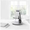 Soporte Hama 00125123 Soporte pasivo Tableta/UMPC Negro, Plata