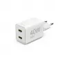 Cargador móvil Hama 00125146 Universal Blanco AC Carga rápida Interior