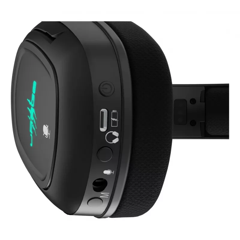 Auriculares con micrófono Hama SoundZ 920 Con cable e inalámbricos Diadema Gaming USB Type-C Bluetooth Base de carga Negro
