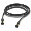 Cable de red Hama 00202002 Negro 3 m Cat8 S/FTP (S-STP)