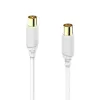Cable coaxial Hama 00202026 10 m Blanco