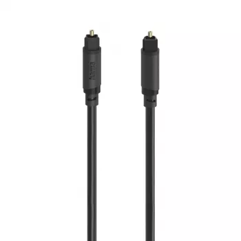 Hama 00202017 Cable de audio 3 m TOSLINK Negro