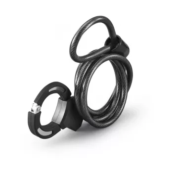 Hama 00178159 Candado para bicicleta Negro 1200 mm Candado de cable