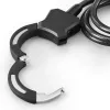 Hama 00178159 Candado para bicicleta Negro 1200 mm Candado de cable