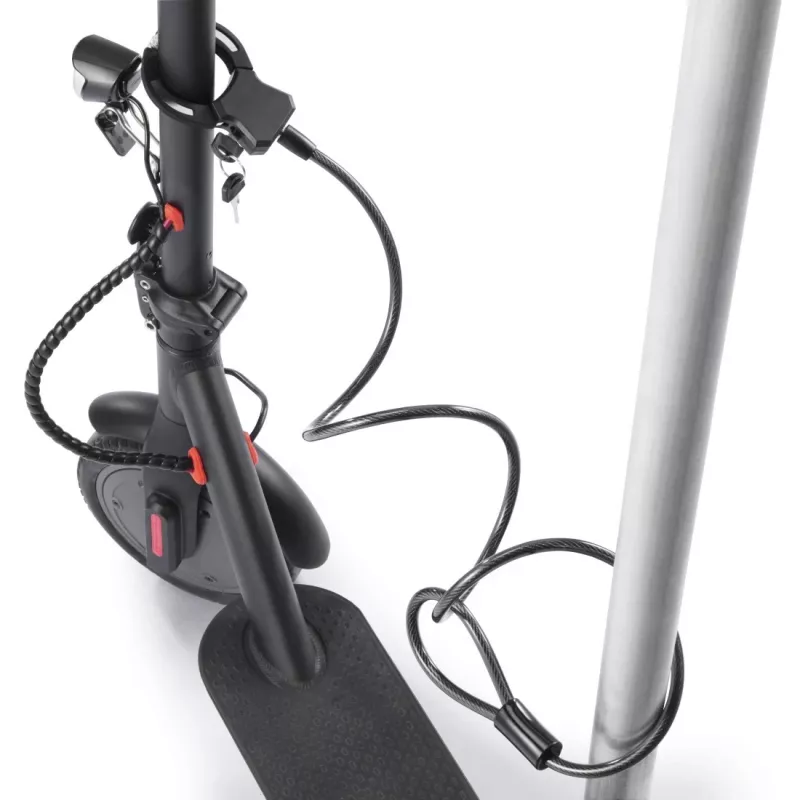 Hama 00178159 Candado para bicicleta Negro 1200 mm Candado de cable